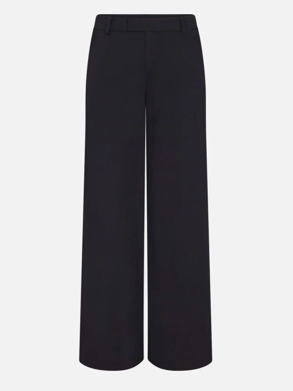 Khy Poplin Low Rise Trouser | Black